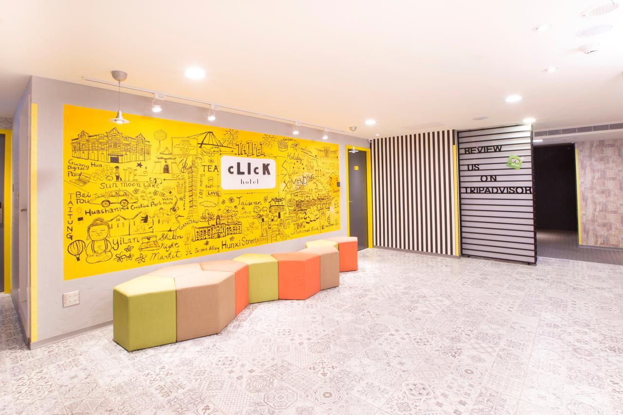 Click Hotel - Ximending Branch Taipéi Exterior foto